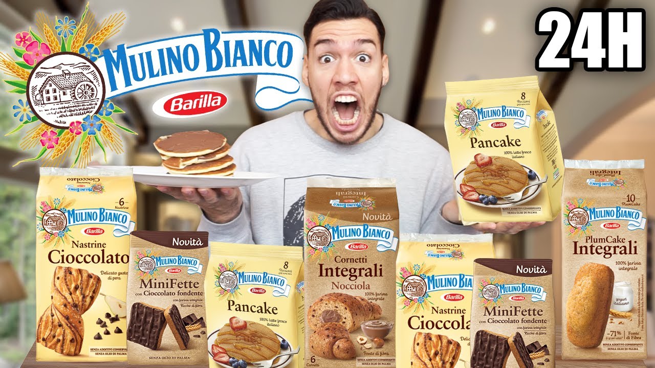 MANGIO SOLO NOVITÀ MULINO BIANCO PER 24 ORE!!!!! *I PANCAKE RAGA......*
