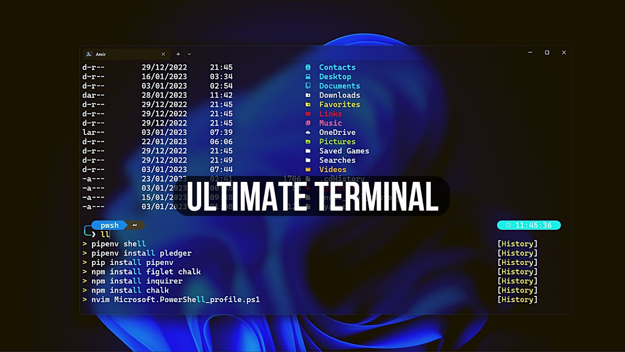 Set Up PowerShell with Oh-My-Posh on Windows 11 + Neovim Setup + Terminal Icons - No Talking