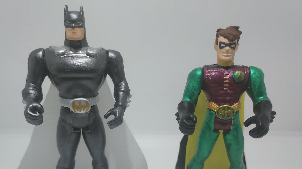 Making Screen Accurate 'Batman Forever' Figures from Old BTAS Toys