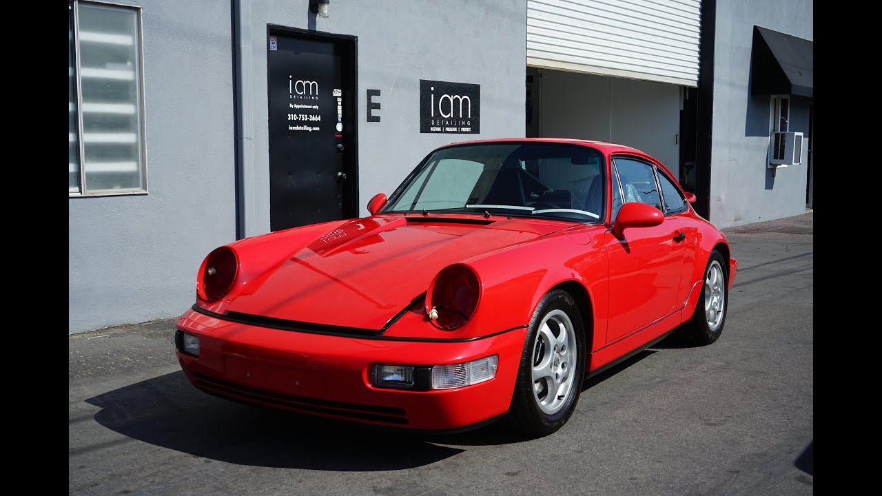 PAINT RESTORATION & PRESERVATION Porsche 964 Carrera 2