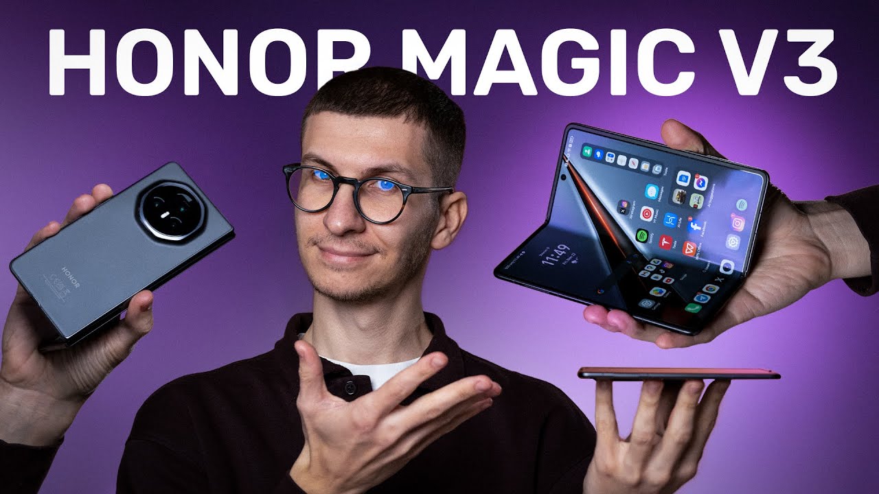 Honor Magic V3 chiar este CEL MAI BUN pliabil !