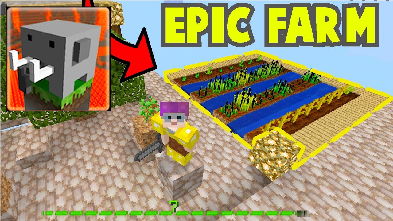 CraftsMan SKYBLOCK - EPIC FARM and NEW LAND - Craftsman survival
