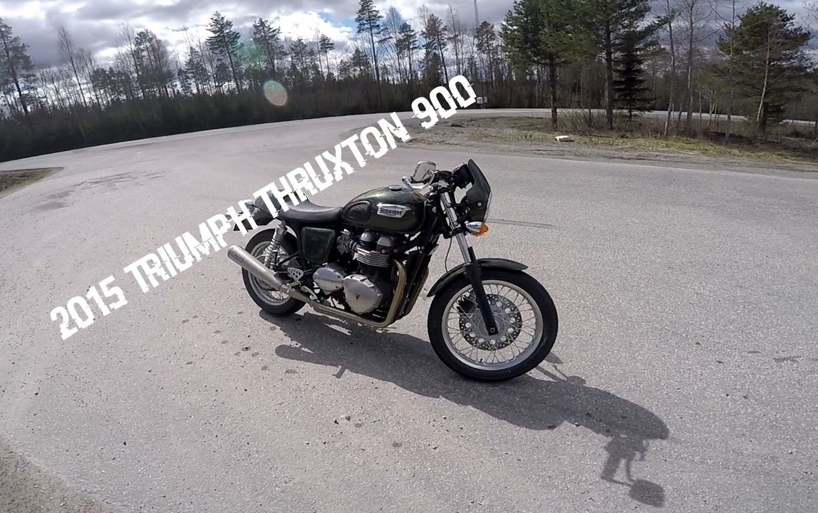 2015 Triumph Thruxton 900 - Third bike tested