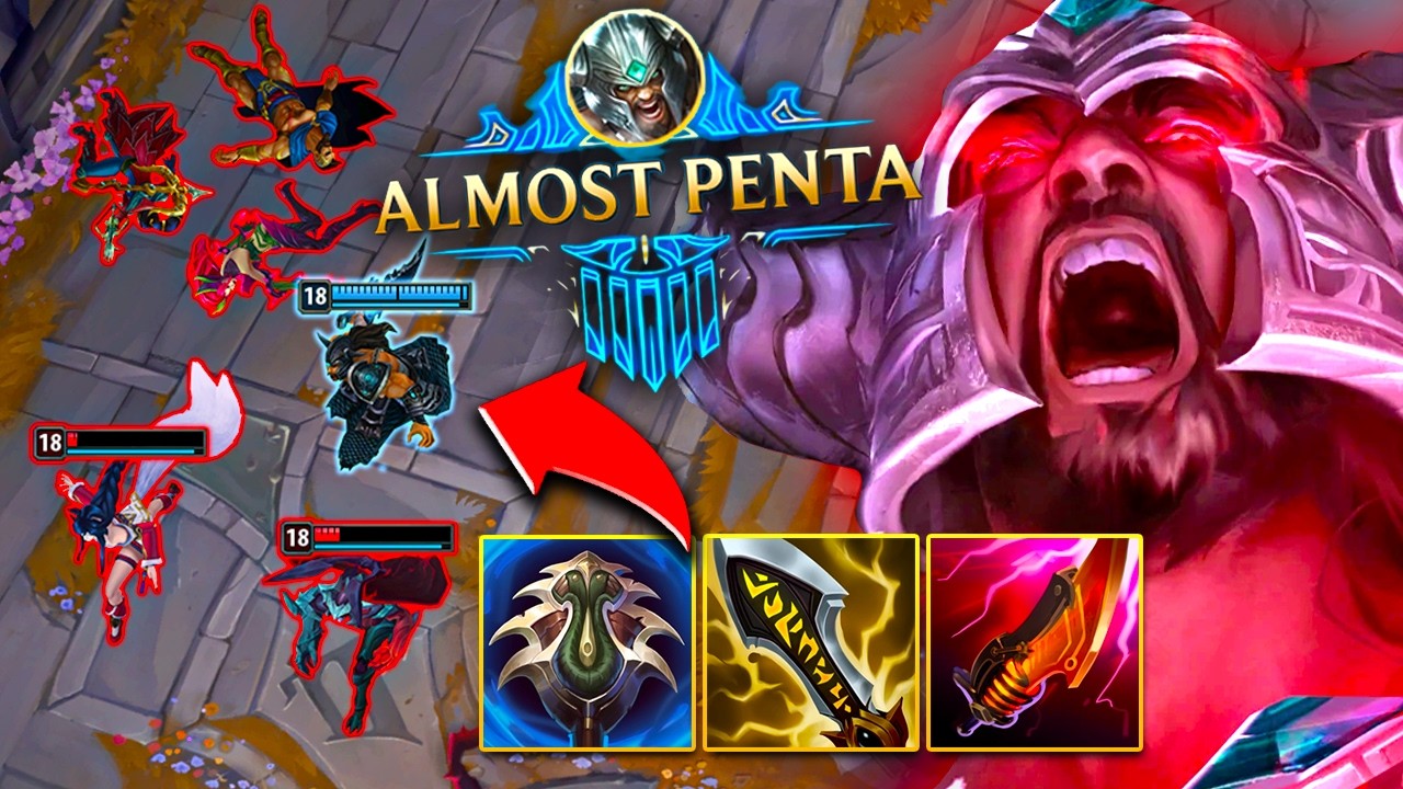 This Is How You Carry with Tryndamere – PENTAKILL ( ALMOST )