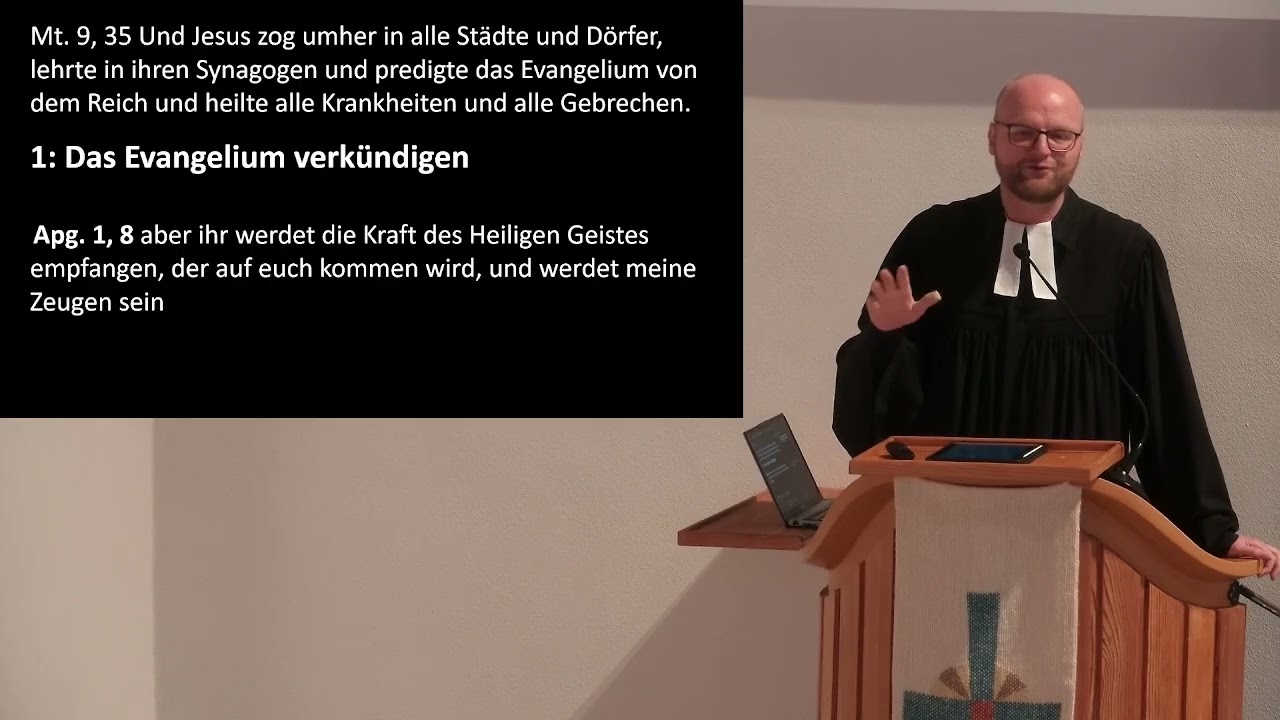 Predigt vom 18.01.2026 - Kernaufgaben Jesu  - Markus Krimmer