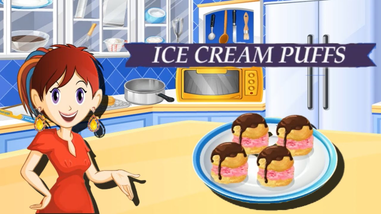Sara's Cooking Class: Ice Cream Puffs