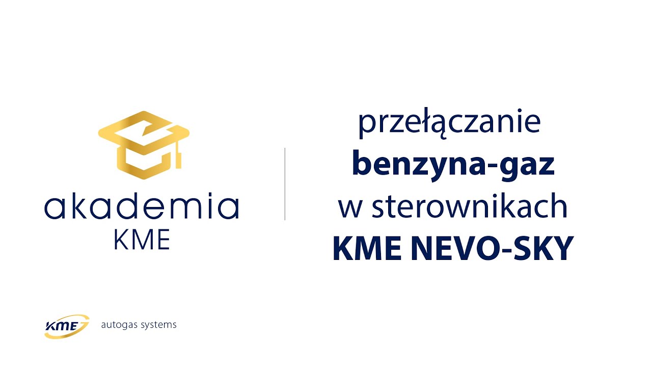 Przełączanie benzyna-gaz w sterownikach KME NEVO-SKY