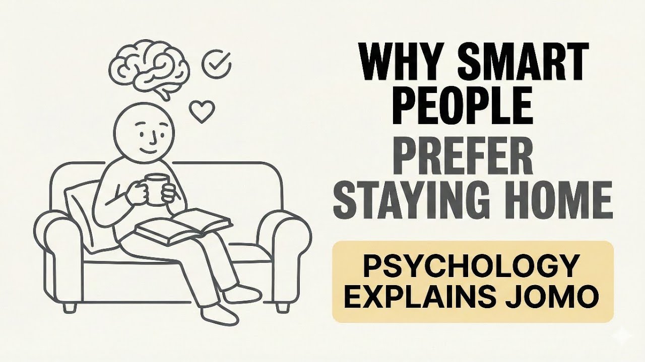 Why Smart People Prefer Staying Home (Psychology Explains JOMO)