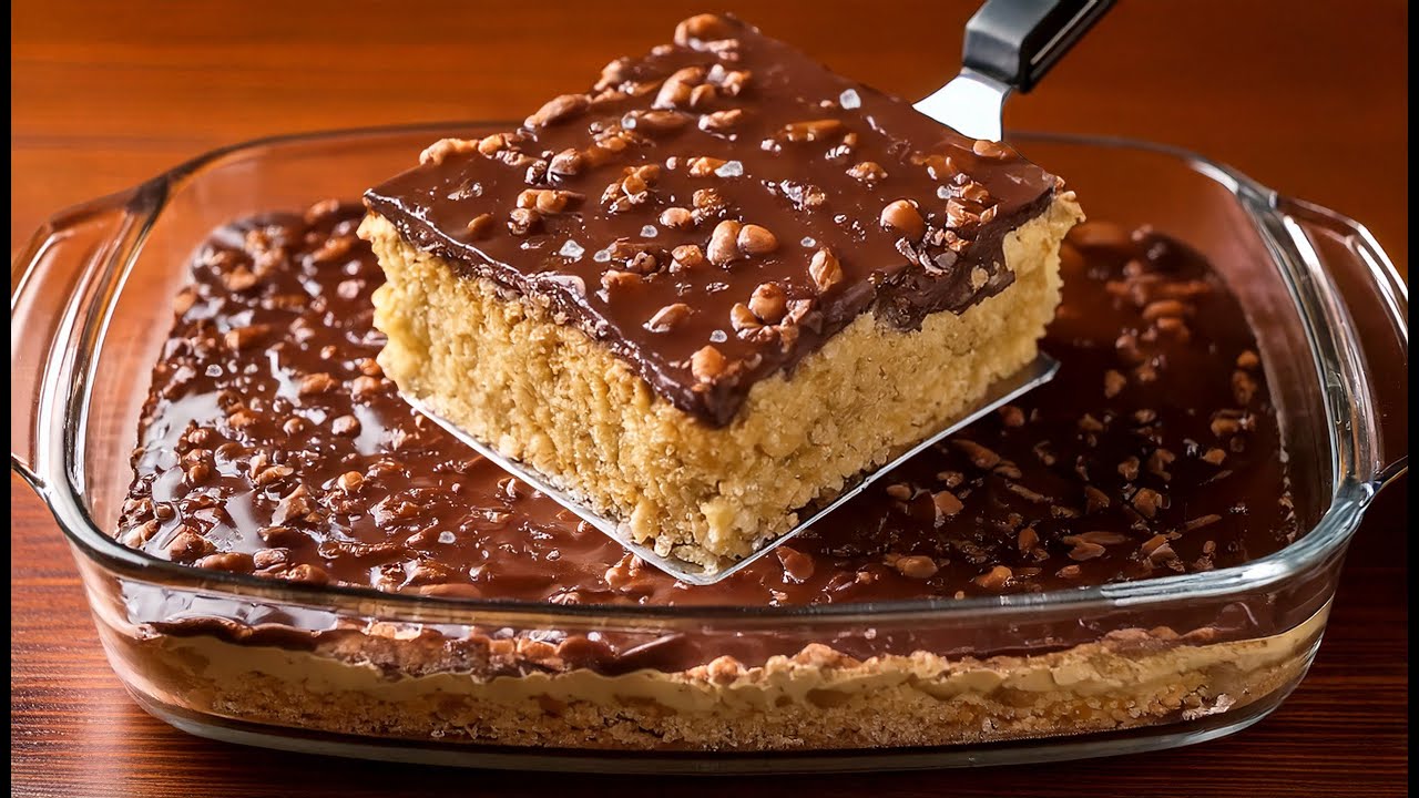 Diese Haferflocken-Torte mache ich 3 Mal die Woche! 😋 Nur 1 Form Dessert. Ohne Zucker und Mehl!