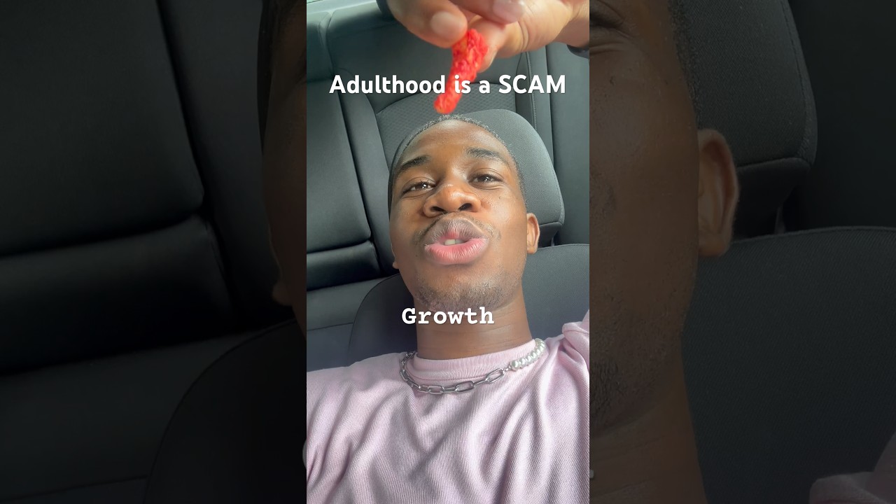 Everyone wanna grow up 🤣 #inicash #adulthood #growth