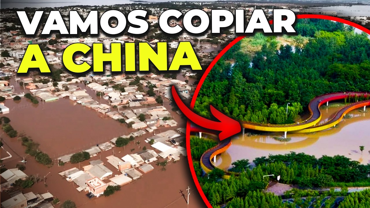 O PLANO OUSADO PARA O BRASIL CONTER AS ENCHENTES