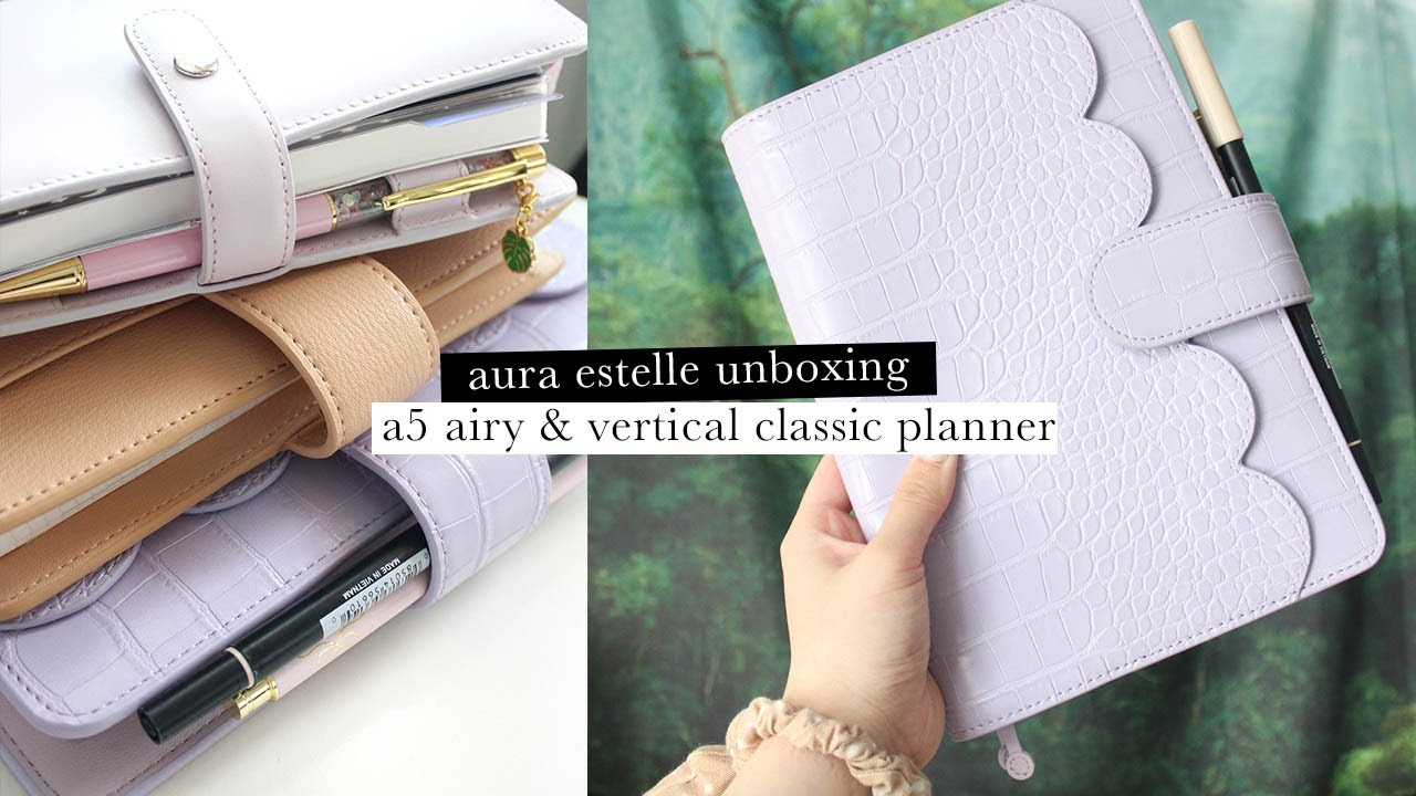 Aura Estelle A5 Airy & Vertical Weekly Classic | Ariebea