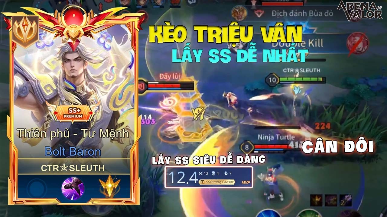Vị Tướng Duy Nhất Tự Tin Dễ Lấy SS Nhất| Build Đồ Phù Hợp Với Top Bolt Baron Nhất | Liên Quân Mobile