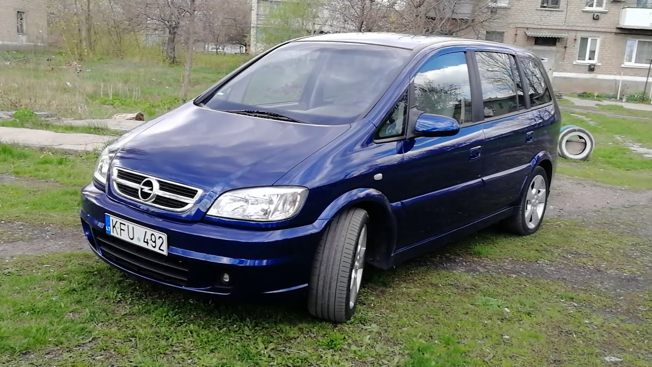 OPEL ZAFIRA 2004г. 2.2л бензин. UAB Viastela