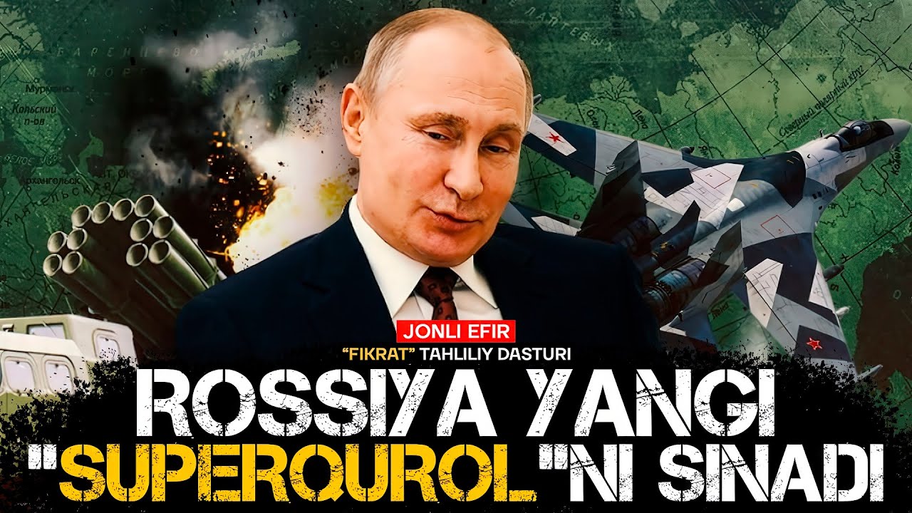 Rossiya yana bir &ldquo;superqurol&rdquo;ni sinovdan o&lsquo;tkazdi #fikratuz