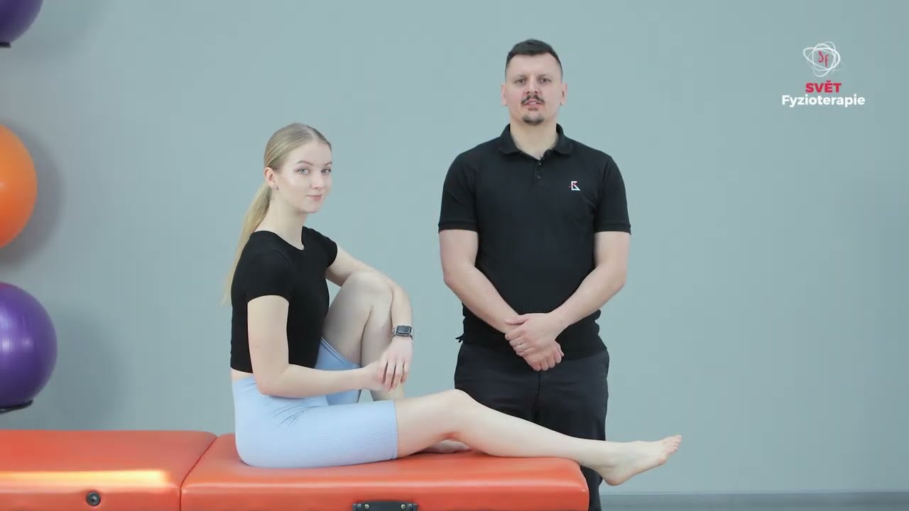 Plantární fascitida - ukázka tejpování pevným (rigidním) tejpem