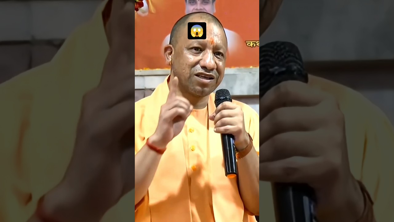 Yogi Adityanath Ran Away😱 #shortsfeed #yogiadityanath #akhileshyadav #asduddinowaisi #ytshorts