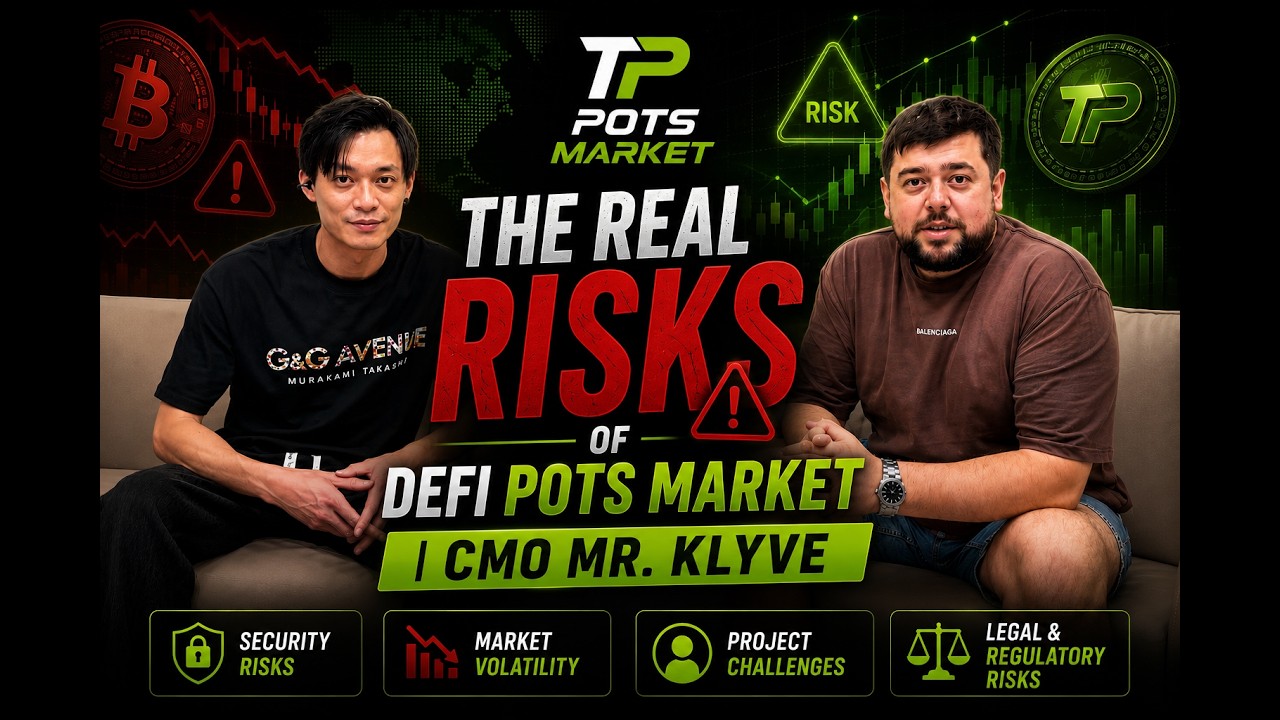The Real Risks of DEFI POTS MARKET | CMO Mr. Klyve