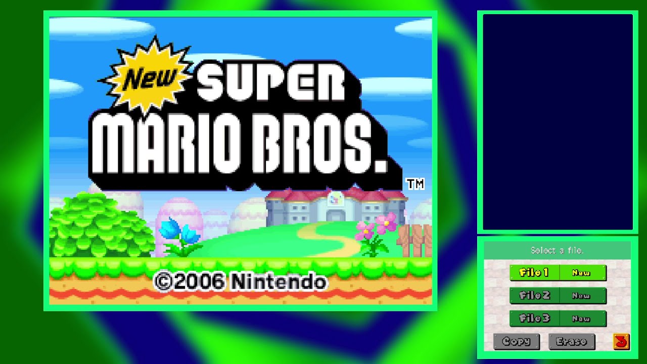 [VOD] The NEW Super Mario Bros. Marathon (NSMB DS Part 1)