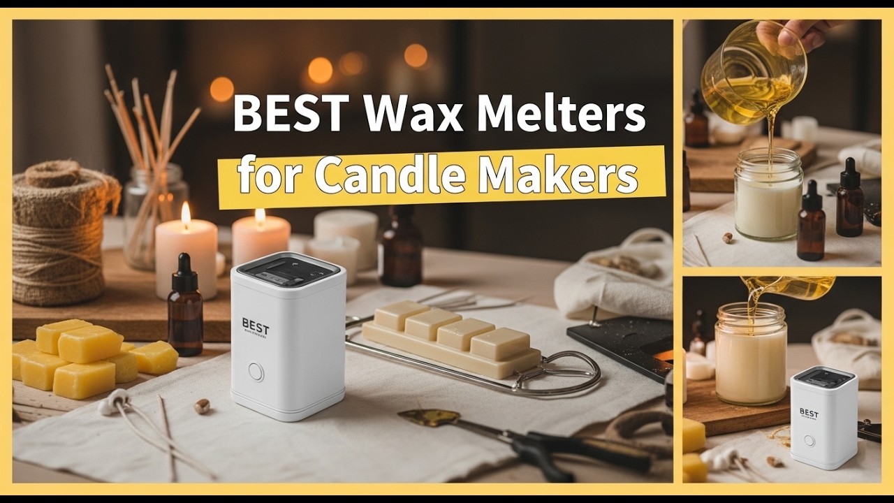 TOP 5 Best Wax Melters For Candle Makers 2026 | Make Candles Like A Pro With These Wax Melters