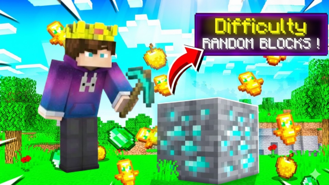 Minecraft, But Everything is Random.........