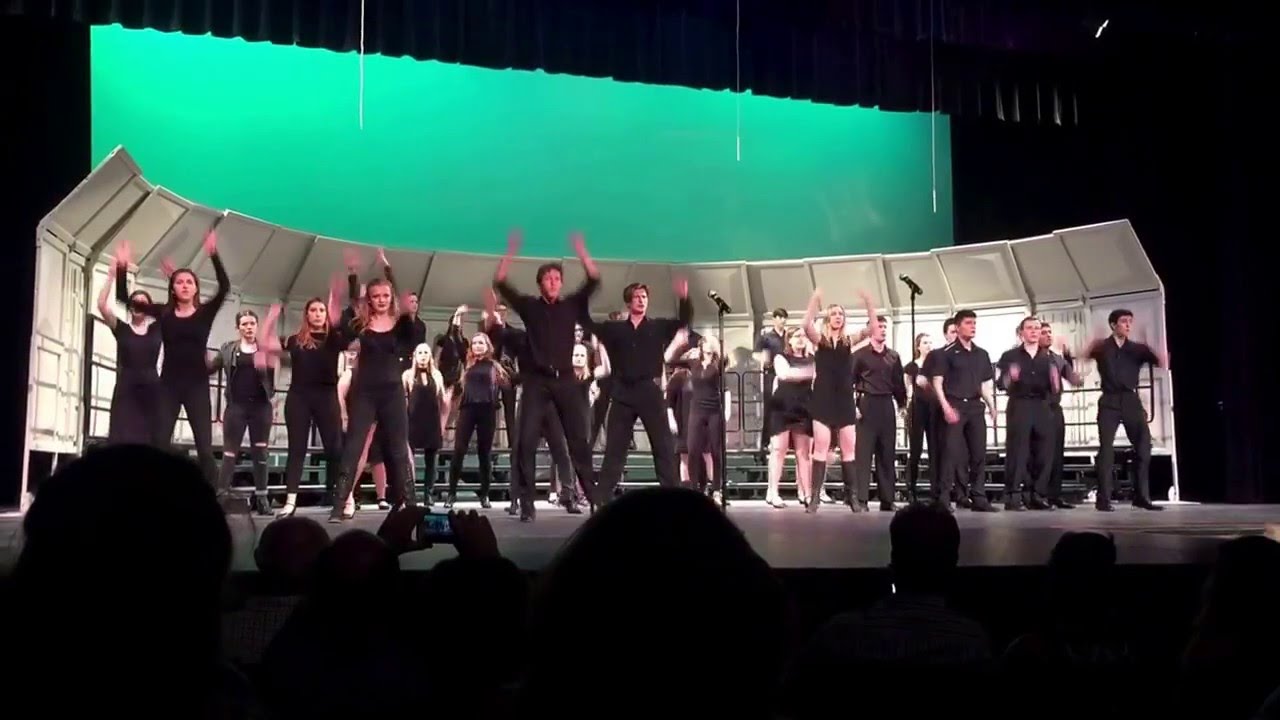 Barrington High School Chamber Choir singing 