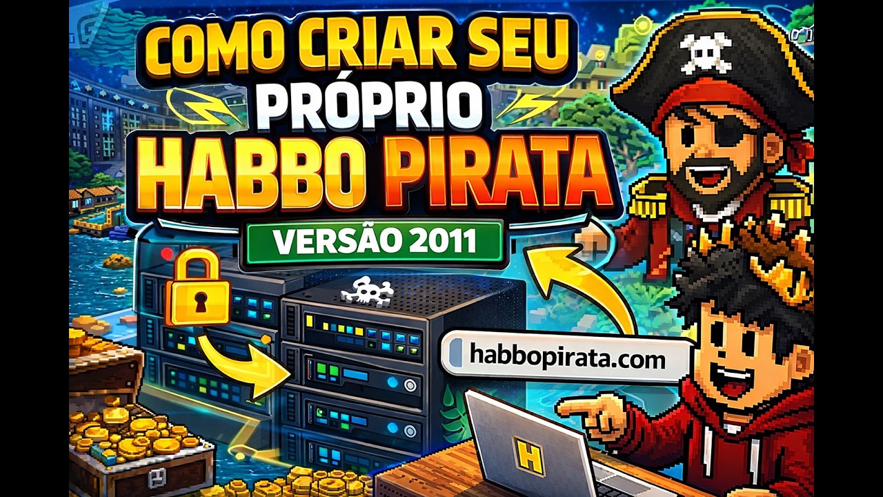 COMO CRIAR SEU PROPRIO HABBO PIRATA VERS&Atilde;O 2011