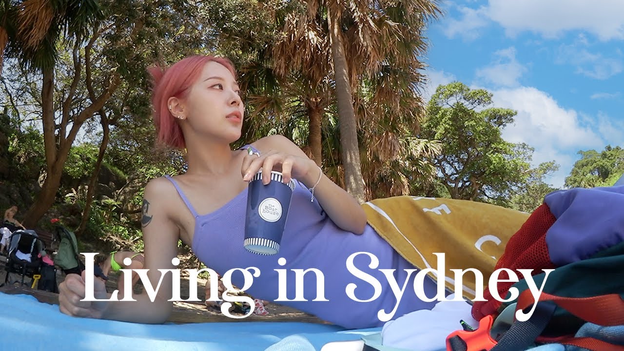 호주 워홀 취뽀🇦🇺 첫 출근!😵‍💫 핑크 염색까지 하고싶은 거 다 해. 빈티지 쇼핑. 맨리비치. 일상 브이로그 | 일주일 브이로그 ✷ 호주에서 살아보기 EP.11