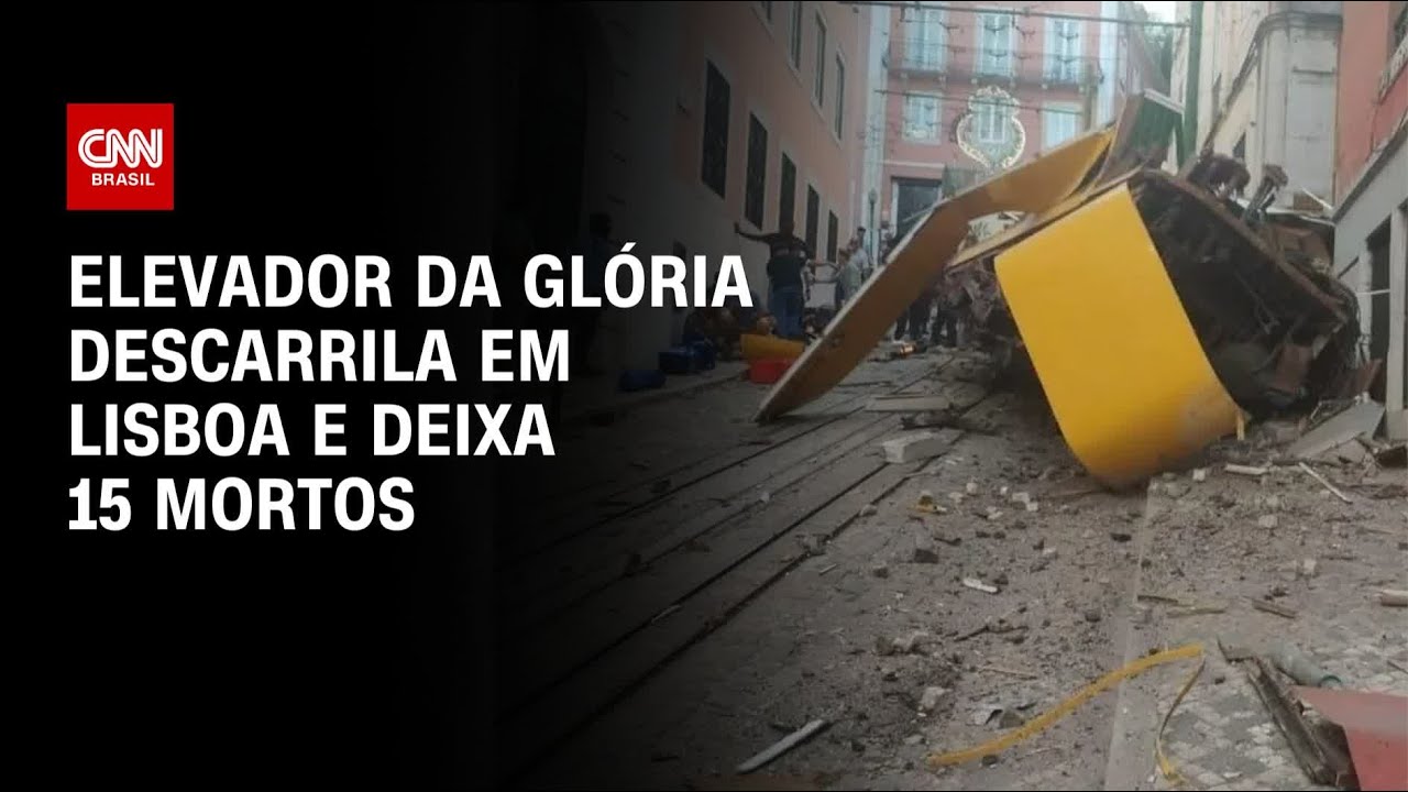 Elevador da Glória descarrila em Lisboa e deixa ao menos 15 mortos | CNN 360º