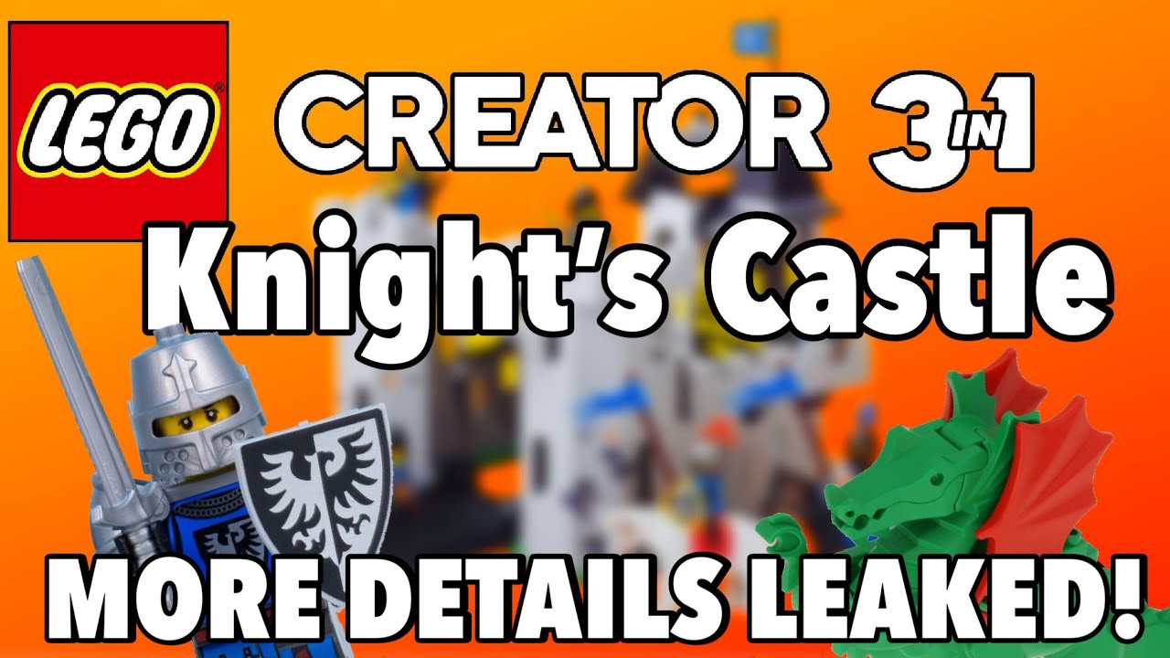 LEGO Creator Knight's Castle 2021 More Details EMERGE! 31120