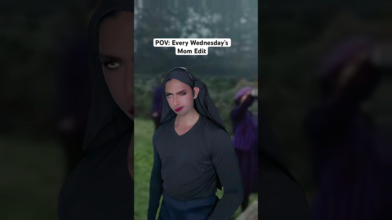 Every Wednesday&rsquo;s Mom Edit (Morticia Addams) #wednesday #wednesdayaddams #wednesdayedit #morticia