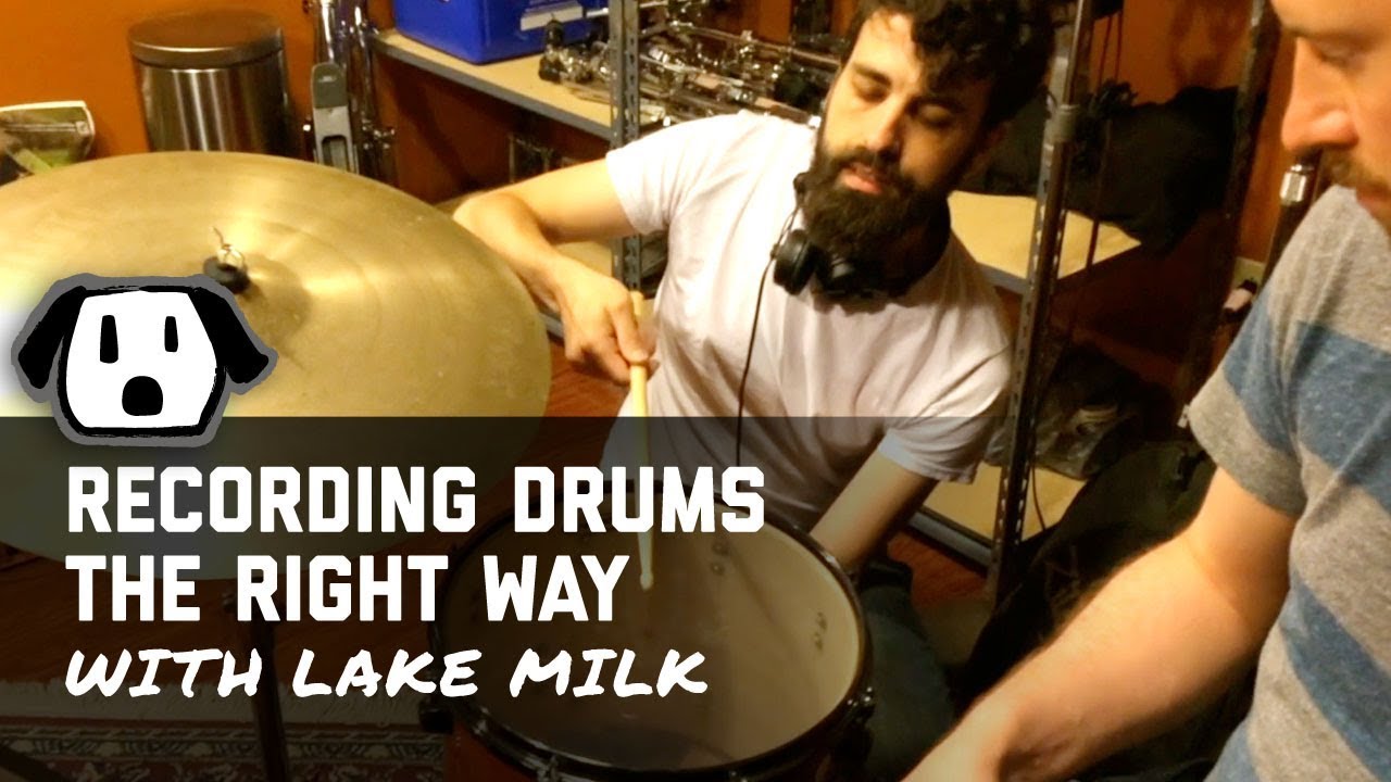 Recording Drums the Right Way with Lake Milk