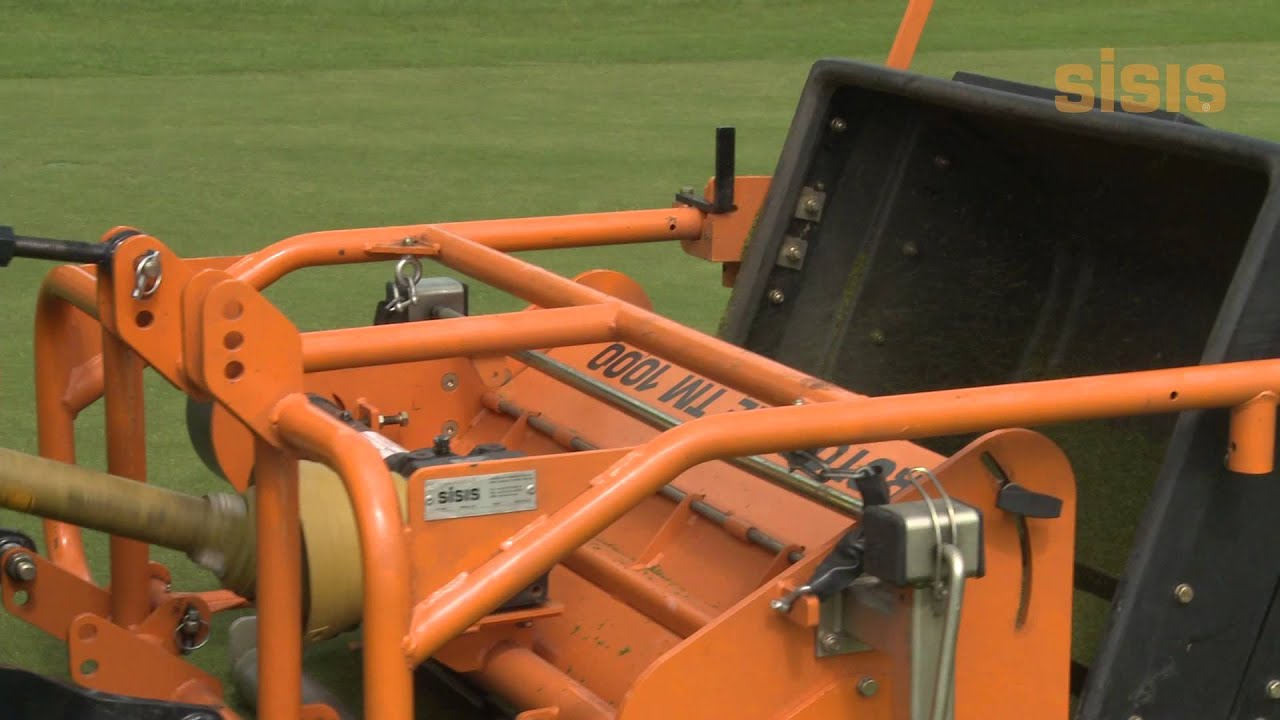 SISIS Rotorake TM1000 Tractor Mounted Scarifier for Golf Course Maintenance