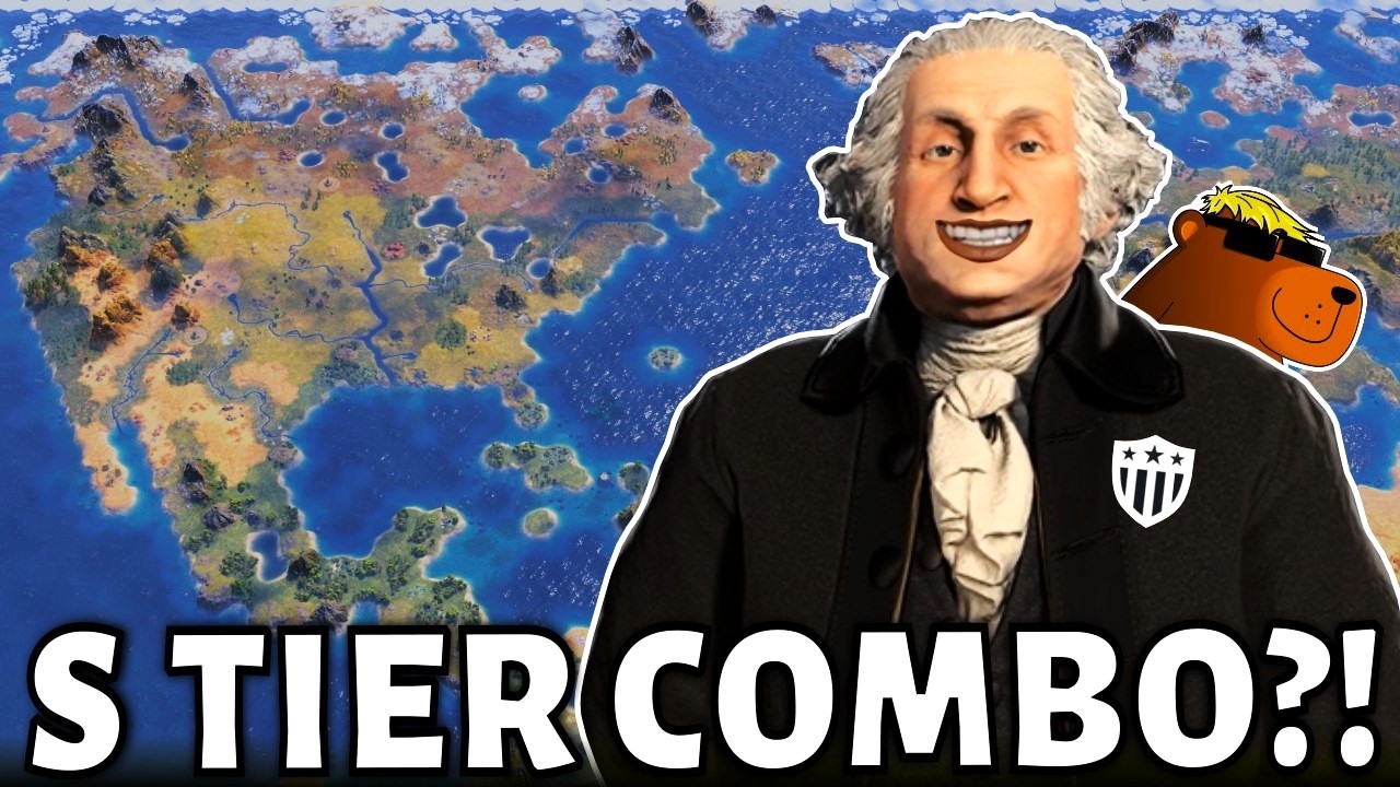 Unifying America On A HUGE TSL Earth Map!!! (Civ 7 Deity Washington)