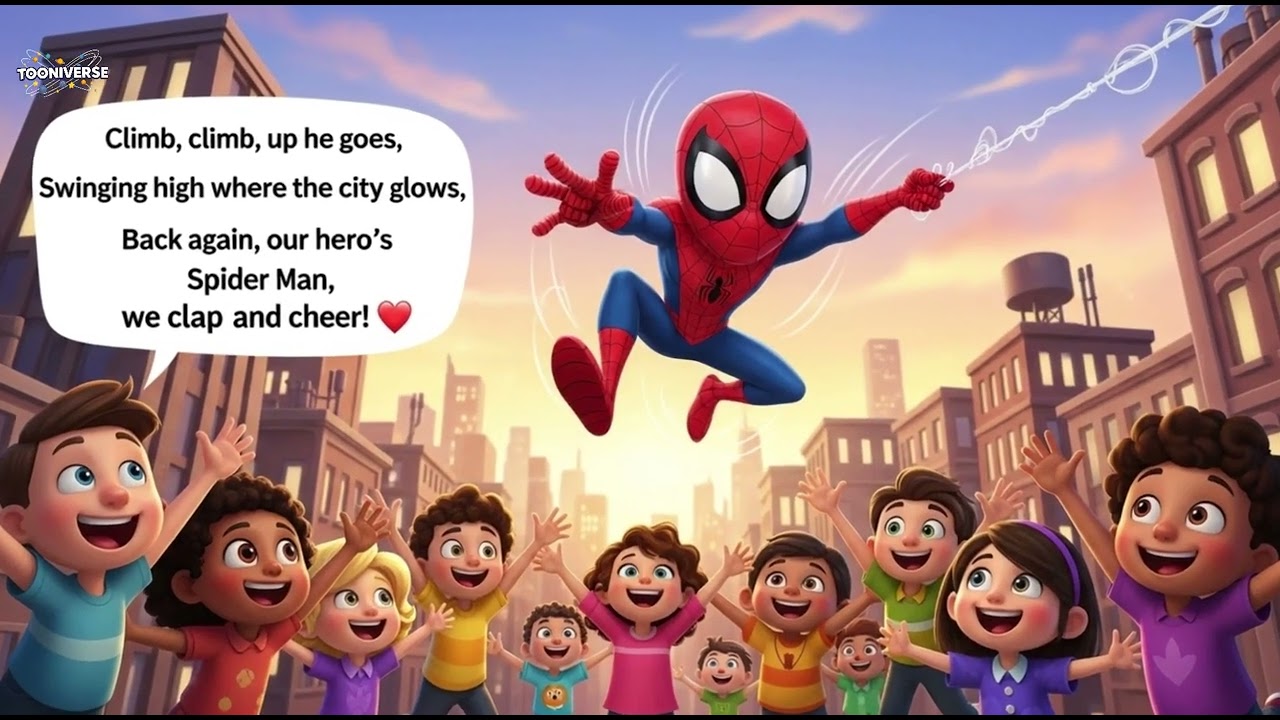Spider man   Fun Kids Cartoon  Tooniverse