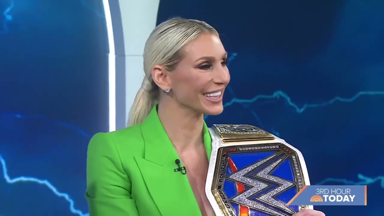 Charlotte Flair in Super Fast Motion 6(Royal Rumble edition)