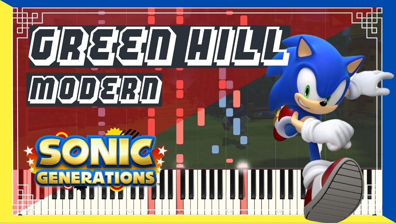 Green Hill (Modern) - Sonic Generations || Piano Synthesia