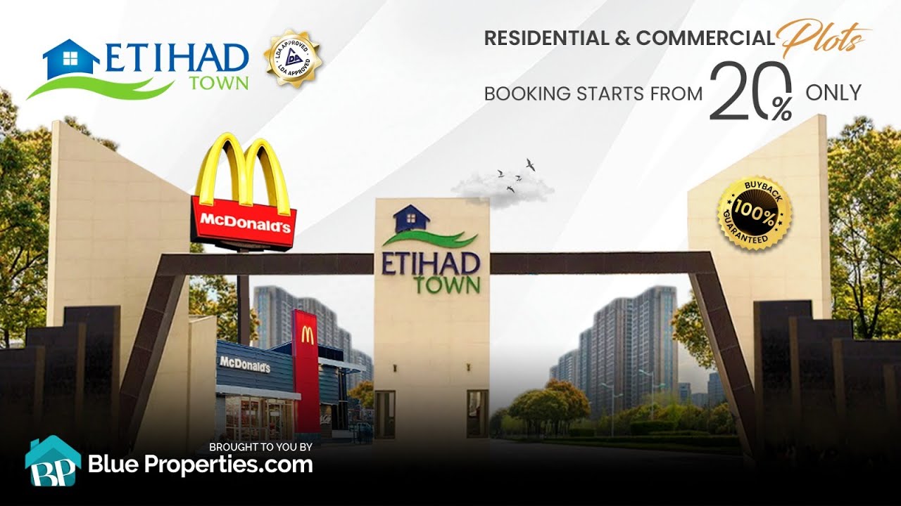 Etihad Town Phase - I | Affordable yet Luxurious Lifestyle | Blue Properties.com