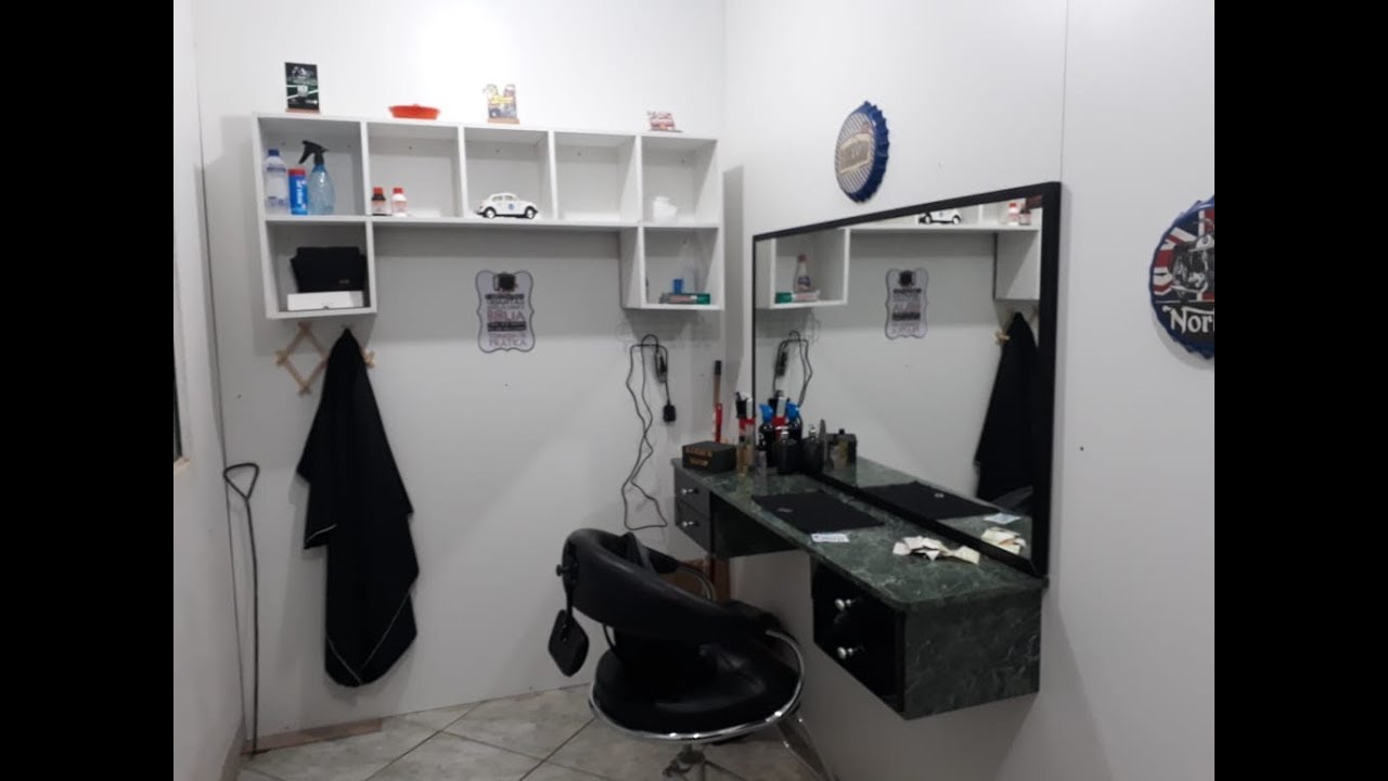 Barbearia montada