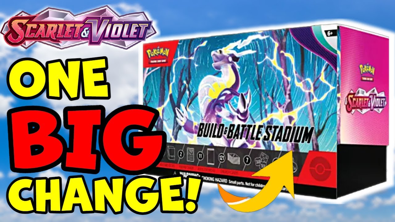 Opening The NEW Scarlet & Violet Build & Battle Stadium!