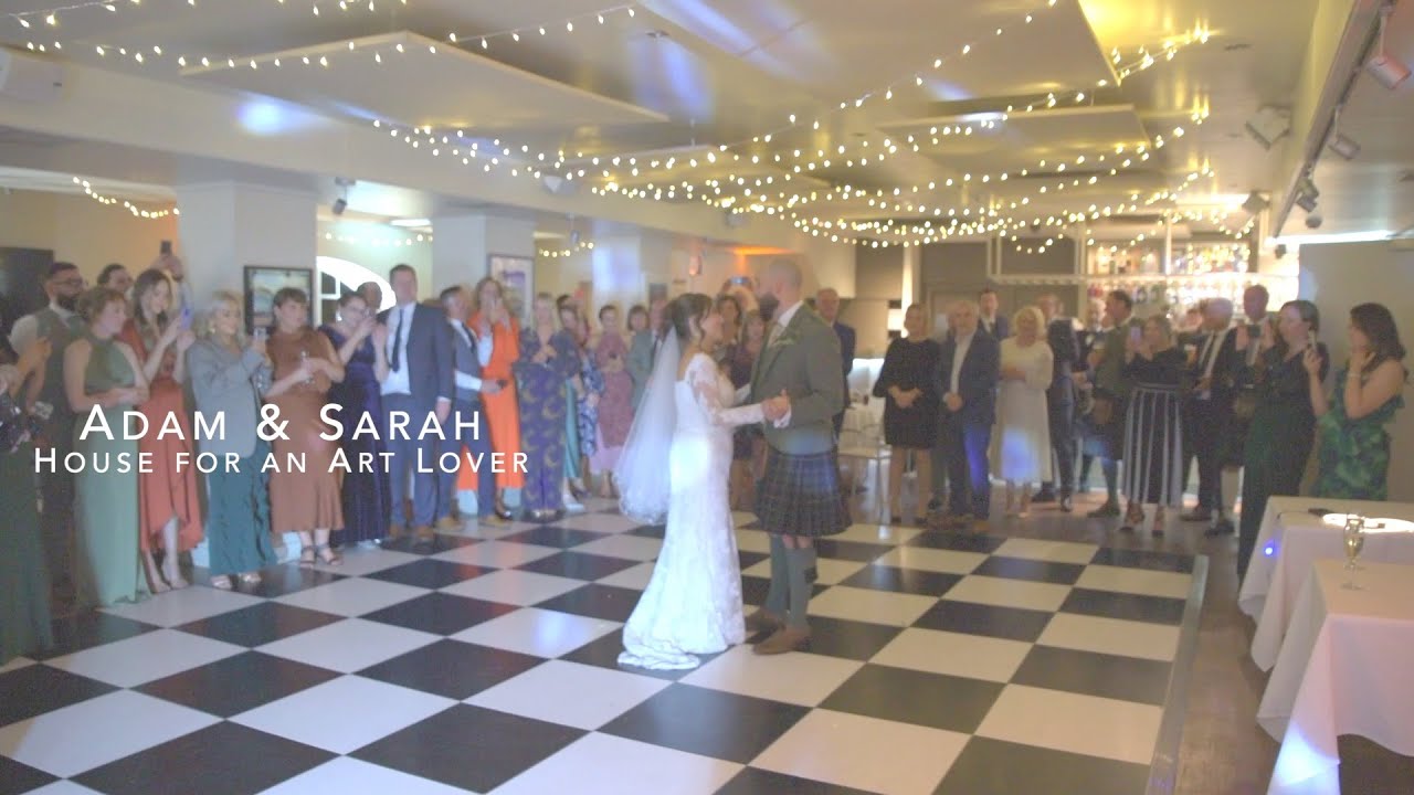 Sarah and Adam's wedding | House for an Art Lover | Scotland's Party DJ