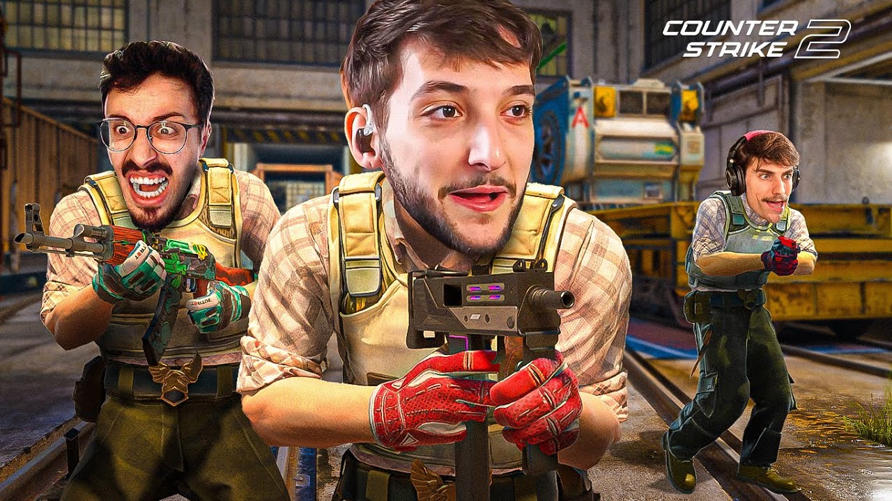 CALANGO JOGANDO COUNTER STRIKE 2 COM OS AMIGOS #2