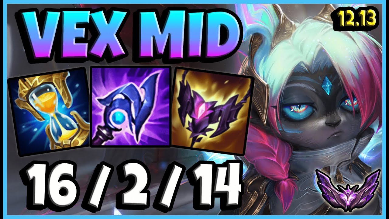 Vex MID vs Galio | Korea Master Patch 12.13 | Season 12 🌟