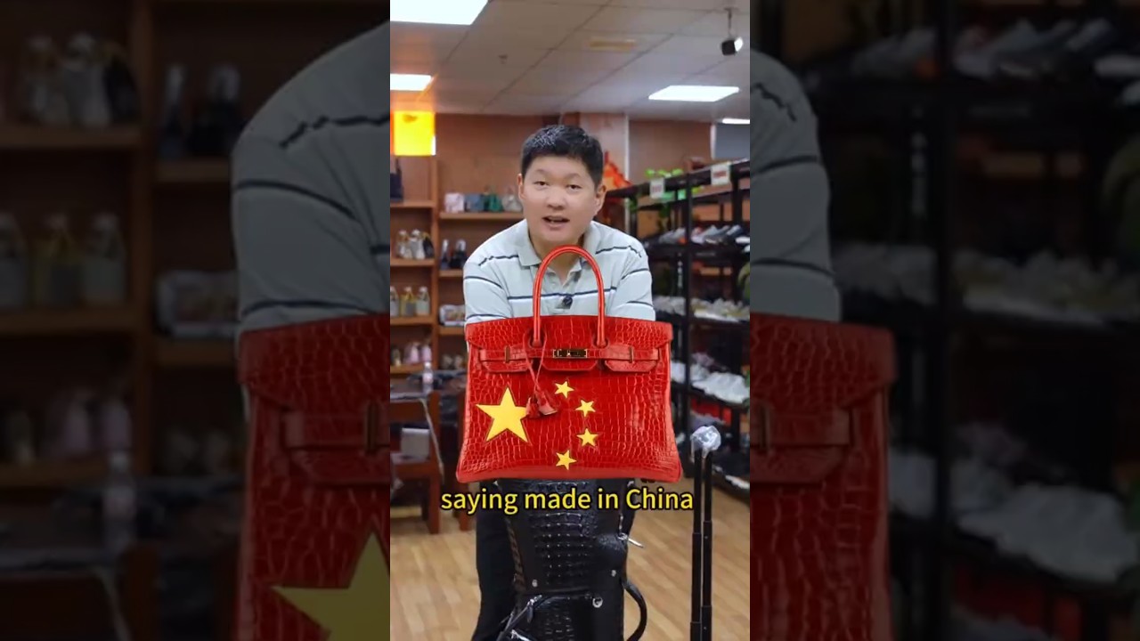 Luxury bags are a scam! A man Say 80% of Hermes, Gucci, Louis Vuitton, Prada bags are made in China!