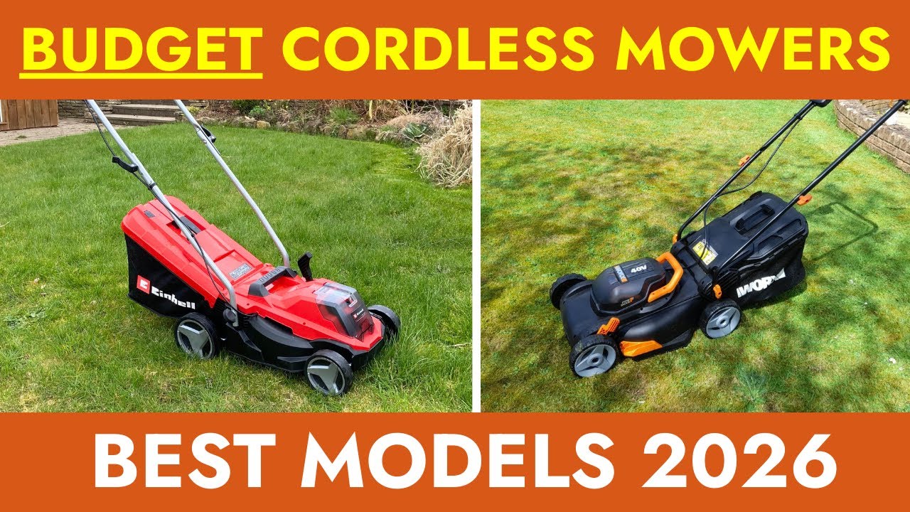 4 Best Budget Cordless Lawnmowers of 2026 | Great Value for Small to Medium Lawns