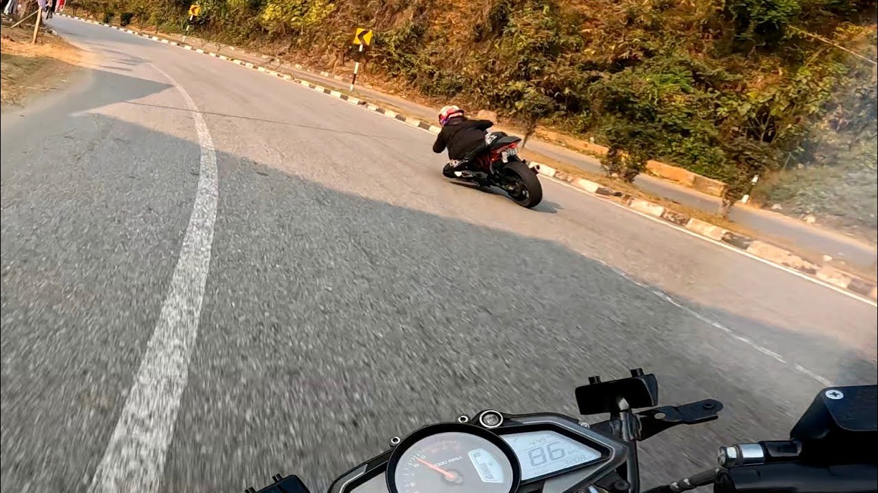 Pulsar Rs 200  🔥 Chasing Rc 390 ⚡
