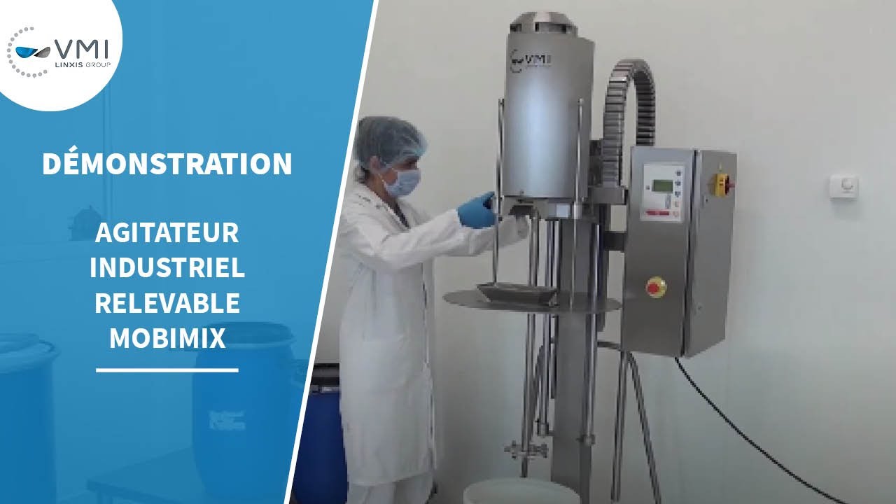 Agitateur industriel relevable Mobimix