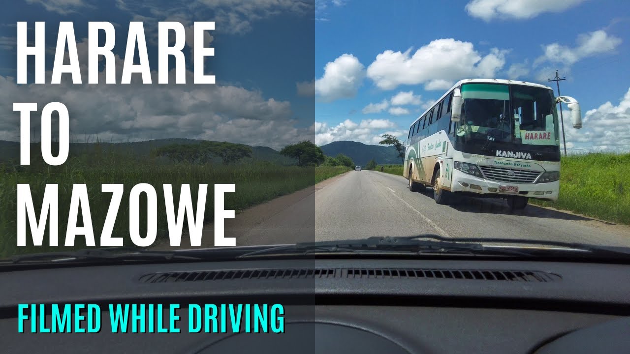 Driving From Harare To Mazowe Dam Resort