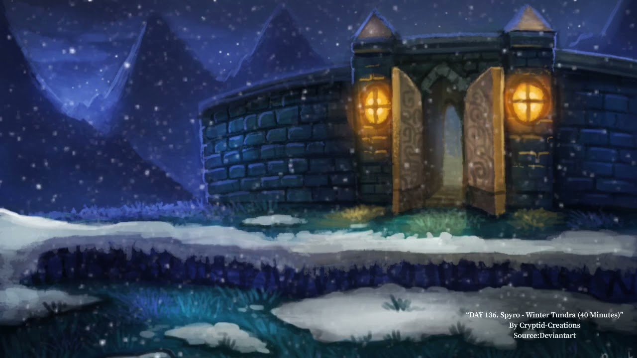 Winter Tundra from Spyro 2 (Pitched Down 2x)
