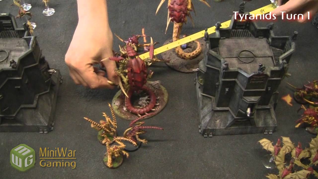 Daemons vs Tyranids Planetstrike Battle Report - Part 1/4 - Beat Matt Batrep